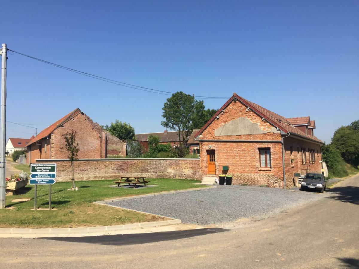 Fermette 3Ch - 6P Au Pays Du Coquelicot By La Source D'Orfee Villa Courcelette Eksteriør bilde